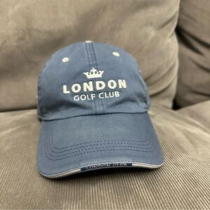 Rare London Golf Club Strapback Dad Hat Cap Jack Nicklaus Embroidered Auto
